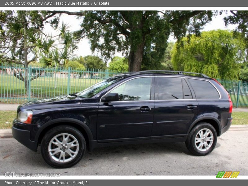 Magic Blue Metallic / Graphite 2005 Volvo XC90 V8 AWD