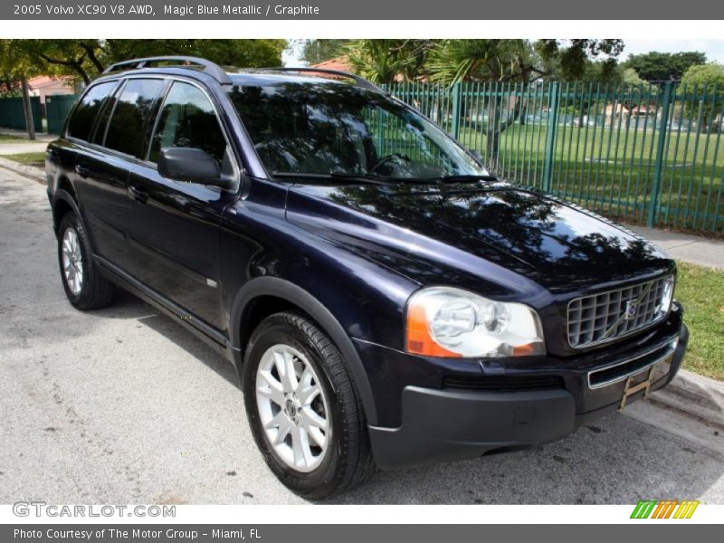 Magic Blue Metallic / Graphite 2005 Volvo XC90 V8 AWD
