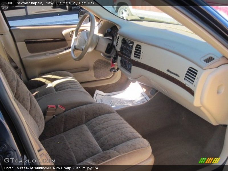 Navy Blue Metallic / Light Oak 2000 Chevrolet Impala