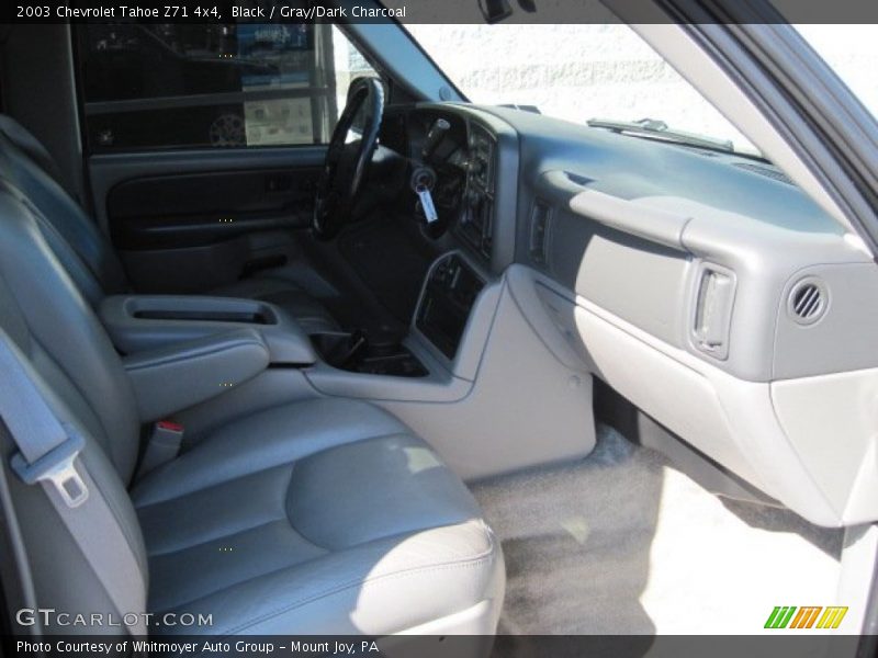 Black / Gray/Dark Charcoal 2003 Chevrolet Tahoe Z71 4x4