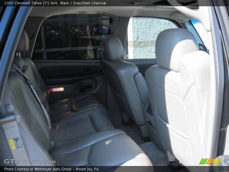 Black / Gray/Dark Charcoal 2003 Chevrolet Tahoe Z71 4x4