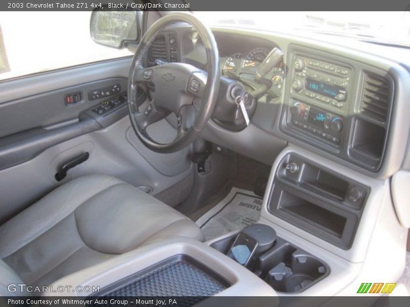Black / Gray/Dark Charcoal 2003 Chevrolet Tahoe Z71 4x4