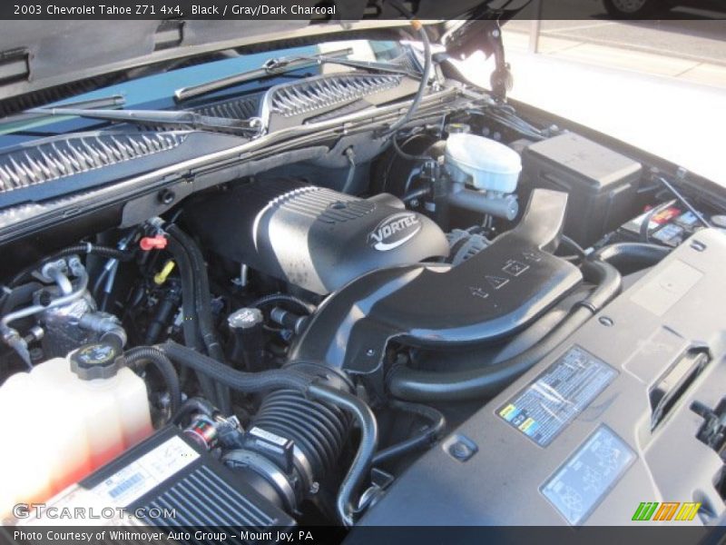 Black / Gray/Dark Charcoal 2003 Chevrolet Tahoe Z71 4x4