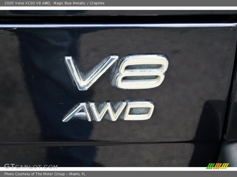 Magic Blue Metallic / Graphite 2005 Volvo XC90 V8 AWD