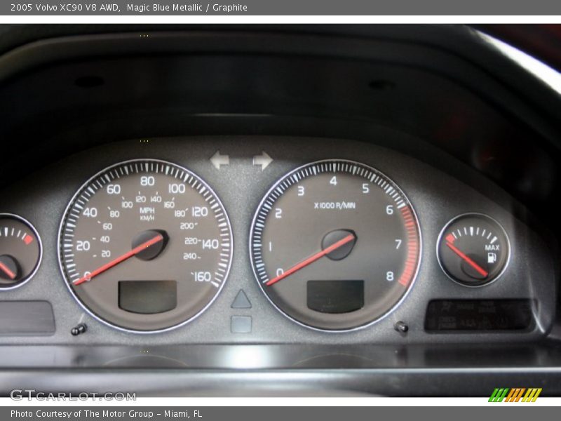 Magic Blue Metallic / Graphite 2005 Volvo XC90 V8 AWD