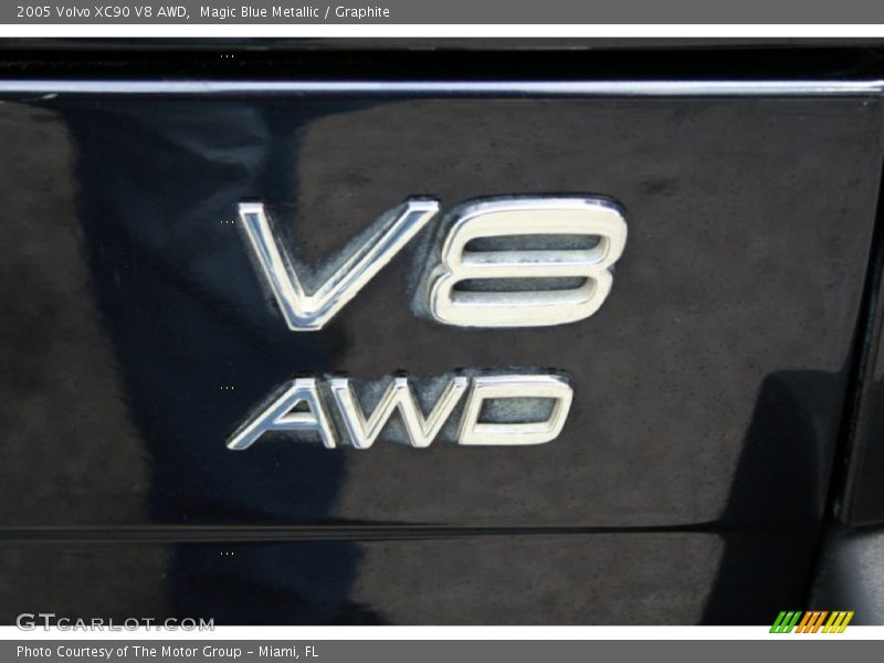 Magic Blue Metallic / Graphite 2005 Volvo XC90 V8 AWD