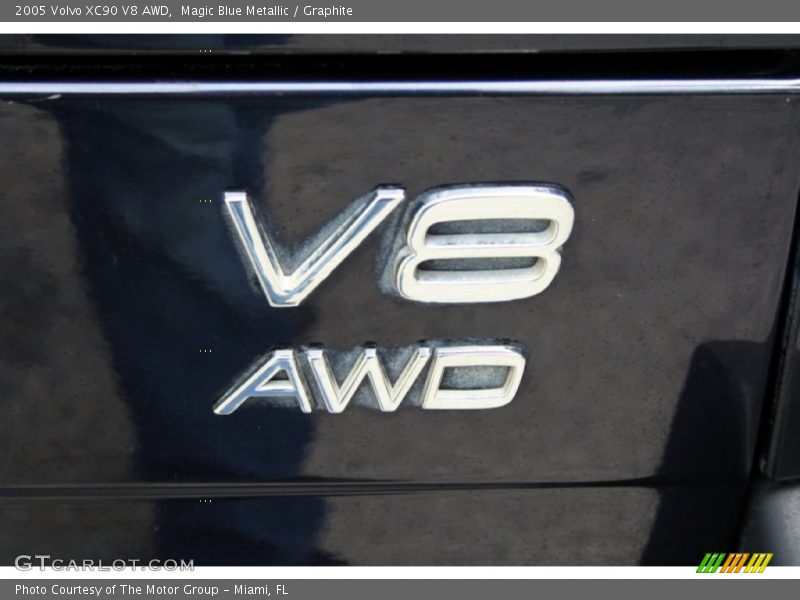 Magic Blue Metallic / Graphite 2005 Volvo XC90 V8 AWD