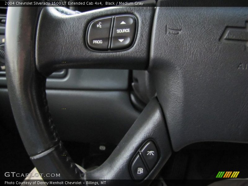 Black / Medium Gray 2004 Chevrolet Silverado 1500 LT Extended Cab 4x4