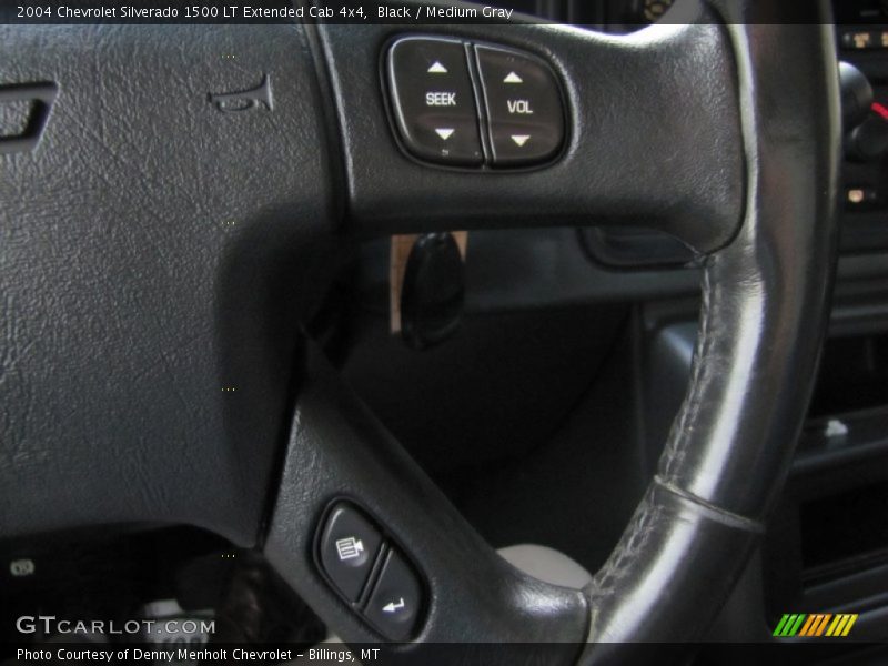 Black / Medium Gray 2004 Chevrolet Silverado 1500 LT Extended Cab 4x4