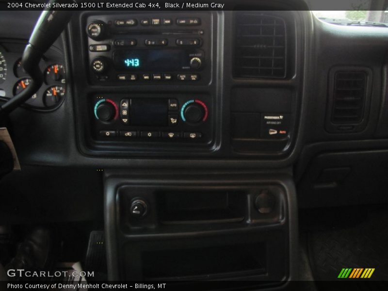 Black / Medium Gray 2004 Chevrolet Silverado 1500 LT Extended Cab 4x4