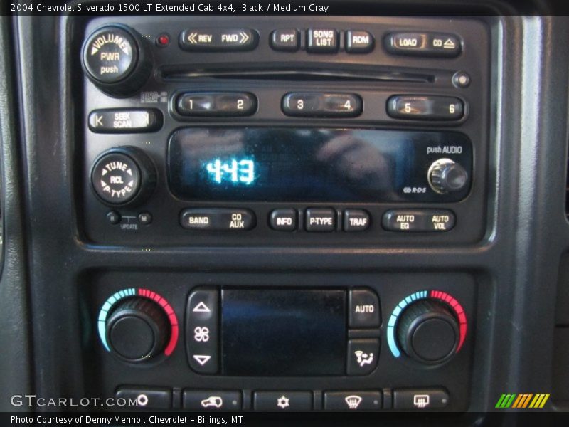 Black / Medium Gray 2004 Chevrolet Silverado 1500 LT Extended Cab 4x4