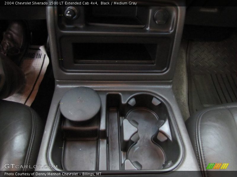 Black / Medium Gray 2004 Chevrolet Silverado 1500 LT Extended Cab 4x4