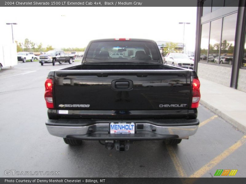 Black / Medium Gray 2004 Chevrolet Silverado 1500 LT Extended Cab 4x4