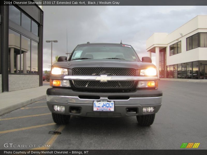 Black / Medium Gray 2004 Chevrolet Silverado 1500 LT Extended Cab 4x4