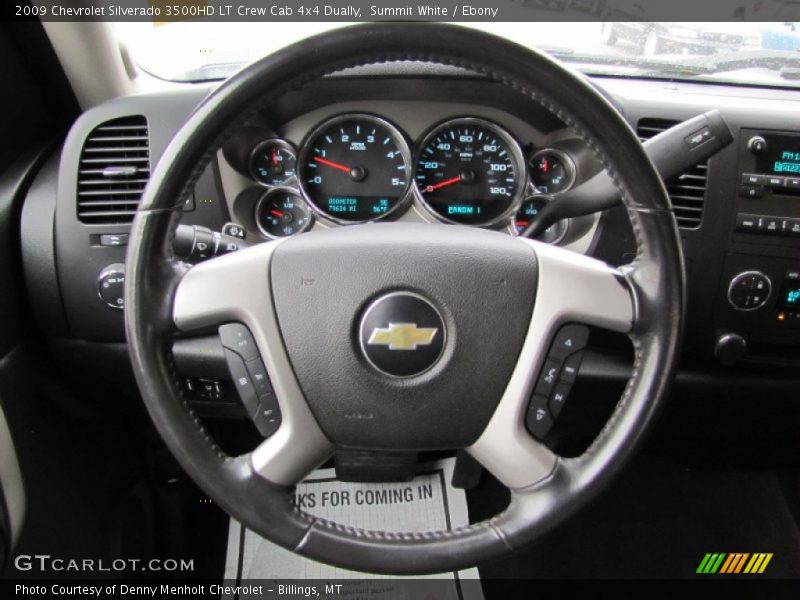  2009 Silverado 3500HD LT Crew Cab 4x4 Dually Steering Wheel