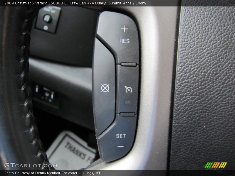 Summit White / Ebony 2009 Chevrolet Silverado 3500HD LT Crew Cab 4x4 Dually