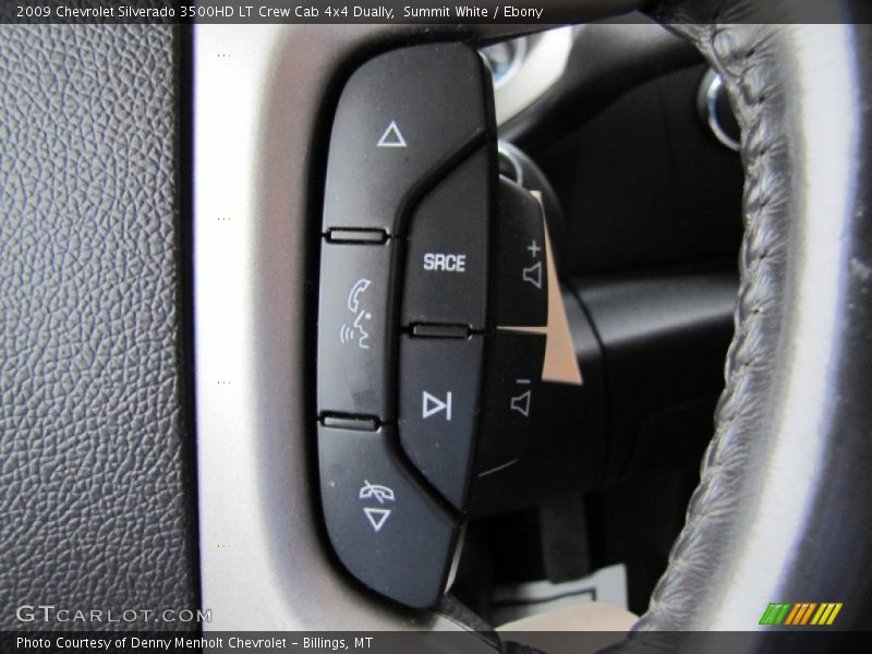 Summit White / Ebony 2009 Chevrolet Silverado 3500HD LT Crew Cab 4x4 Dually