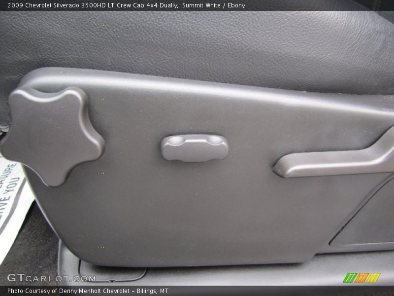 Summit White / Ebony 2009 Chevrolet Silverado 3500HD LT Crew Cab 4x4 Dually