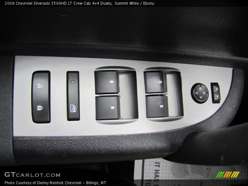 Controls of 2009 Silverado 3500HD LT Crew Cab 4x4 Dually