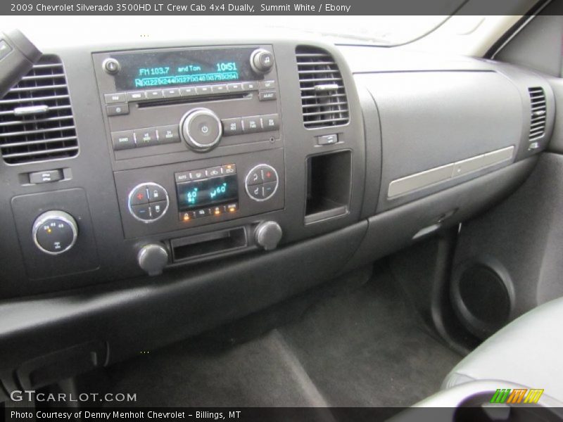 Summit White / Ebony 2009 Chevrolet Silverado 3500HD LT Crew Cab 4x4 Dually