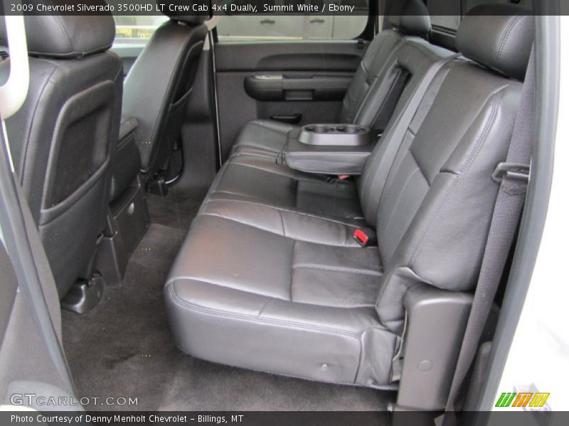 Summit White / Ebony 2009 Chevrolet Silverado 3500HD LT Crew Cab 4x4 Dually