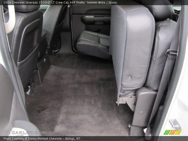 Summit White / Ebony 2009 Chevrolet Silverado 3500HD LT Crew Cab 4x4 Dually