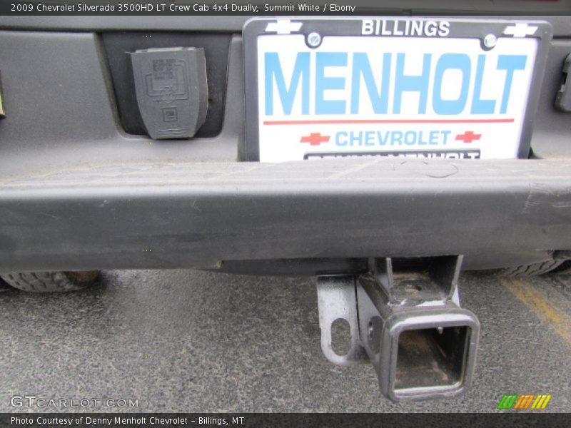Summit White / Ebony 2009 Chevrolet Silverado 3500HD LT Crew Cab 4x4 Dually