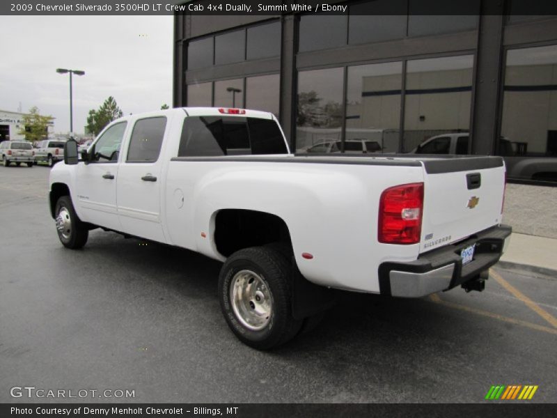  2009 Silverado 3500HD LT Crew Cab 4x4 Dually Summit White