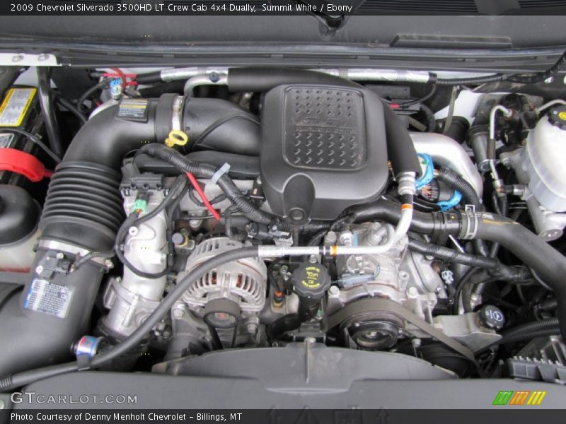  2009 Silverado 3500HD LT Crew Cab 4x4 Dually Engine - 6.6 Liter OHV 32-Valve Duramax Turbo-Diesel V8