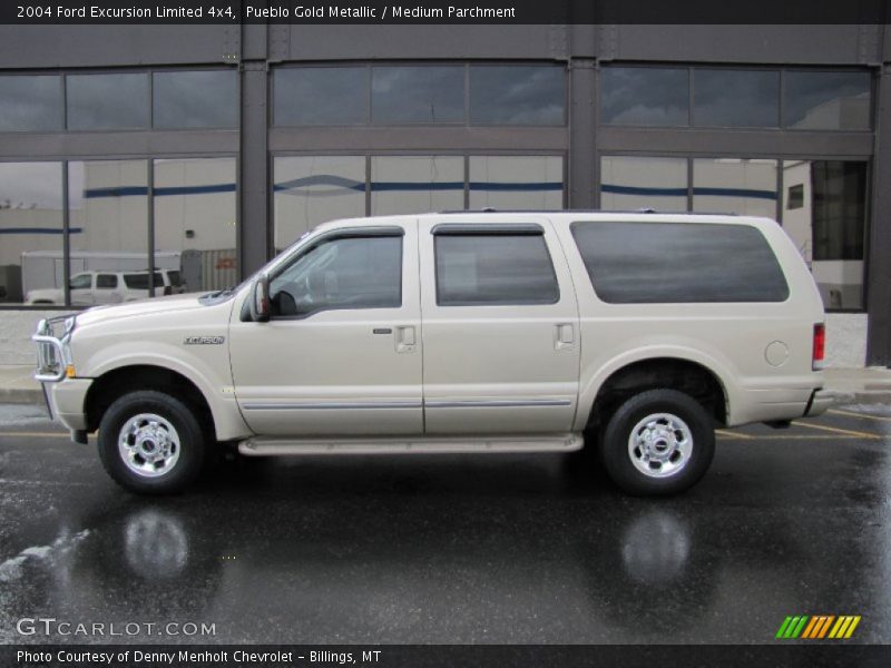  2004 Excursion Limited 4x4 Pueblo Gold Metallic