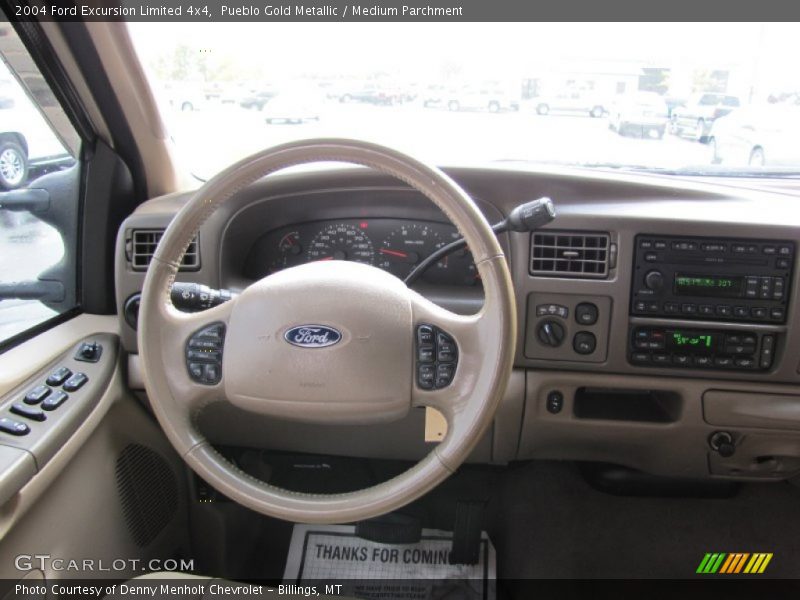 Pueblo Gold Metallic / Medium Parchment 2004 Ford Excursion Limited 4x4