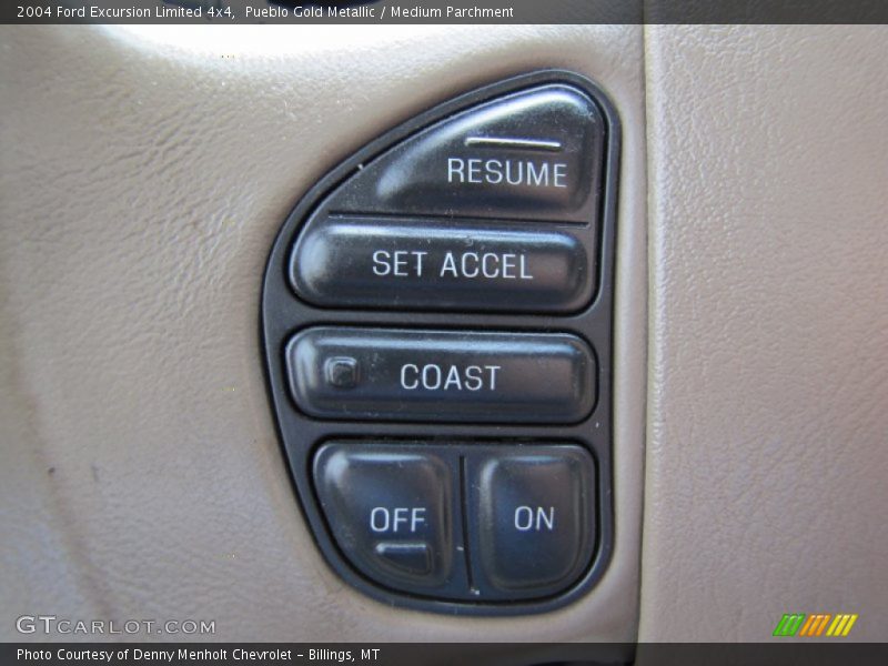Controls of 2004 Excursion Limited 4x4
