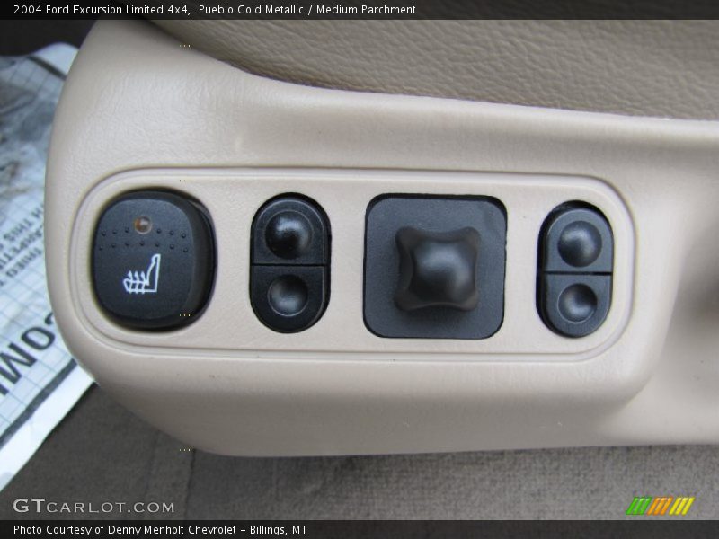 Controls of 2004 Excursion Limited 4x4