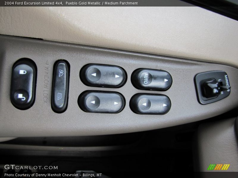 Controls of 2004 Excursion Limited 4x4
