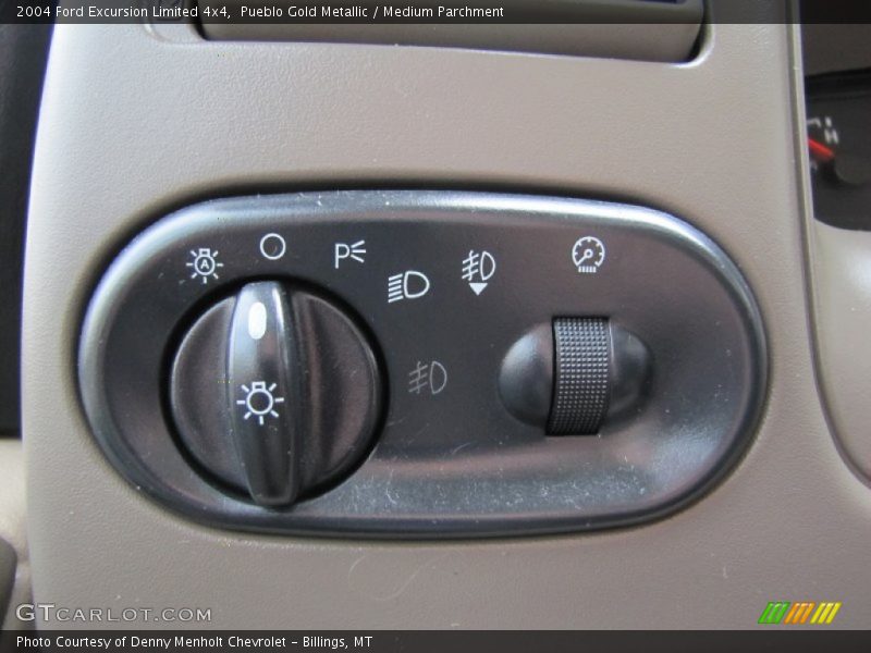 Controls of 2004 Excursion Limited 4x4