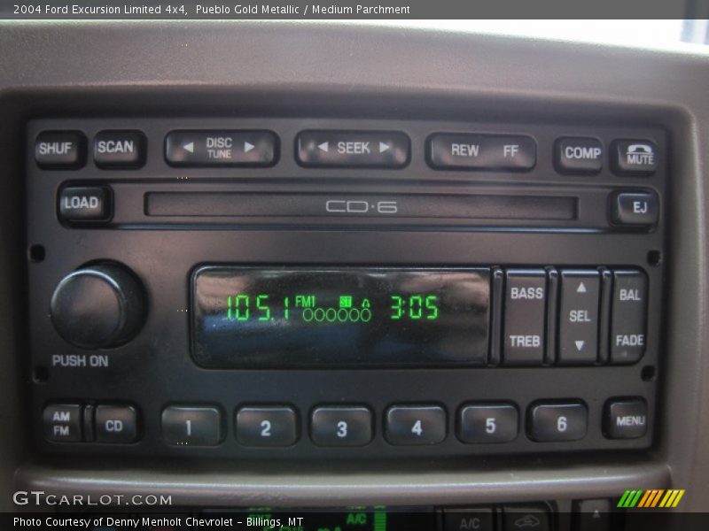 Audio System of 2004 Excursion Limited 4x4