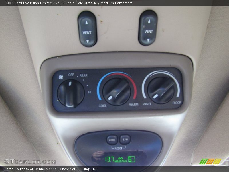 Pueblo Gold Metallic / Medium Parchment 2004 Ford Excursion Limited 4x4
