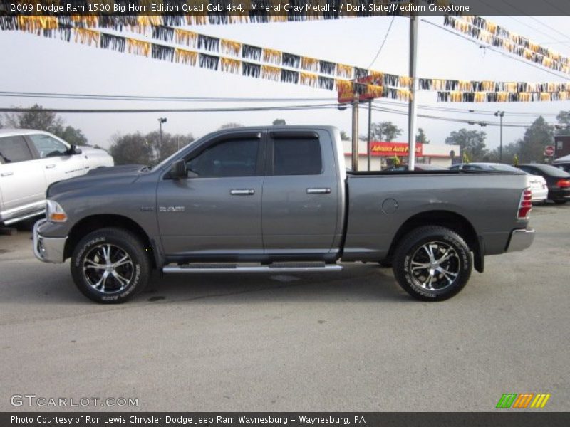 Mineral Gray Metallic / Dark Slate/Medium Graystone 2009 Dodge Ram 1500 Big Horn Edition Quad Cab 4x4