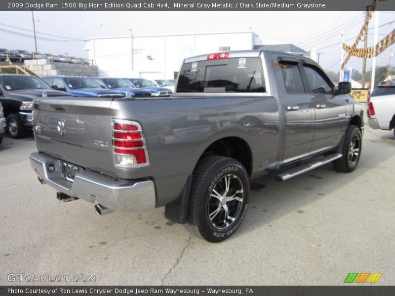 Mineral Gray Metallic / Dark Slate/Medium Graystone 2009 Dodge Ram 1500 Big Horn Edition Quad Cab 4x4