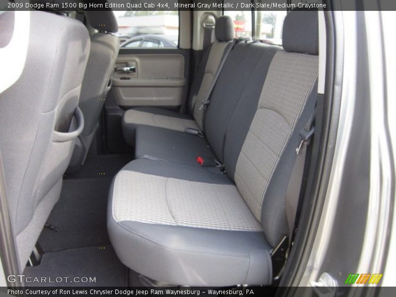 Mineral Gray Metallic / Dark Slate/Medium Graystone 2009 Dodge Ram 1500 Big Horn Edition Quad Cab 4x4