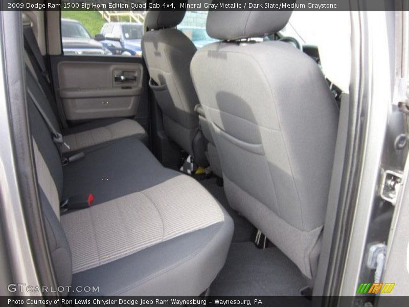 Mineral Gray Metallic / Dark Slate/Medium Graystone 2009 Dodge Ram 1500 Big Horn Edition Quad Cab 4x4
