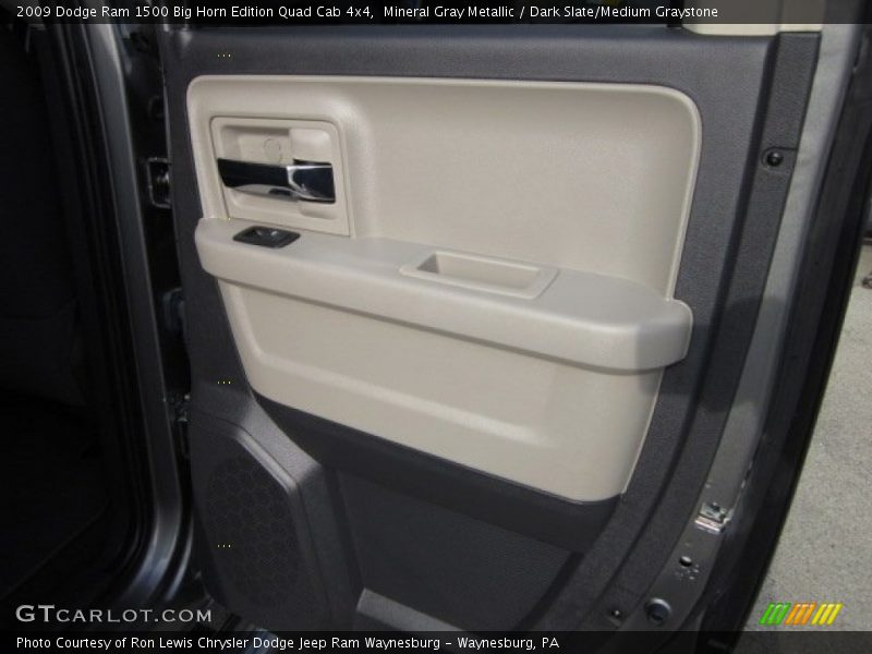 Mineral Gray Metallic / Dark Slate/Medium Graystone 2009 Dodge Ram 1500 Big Horn Edition Quad Cab 4x4