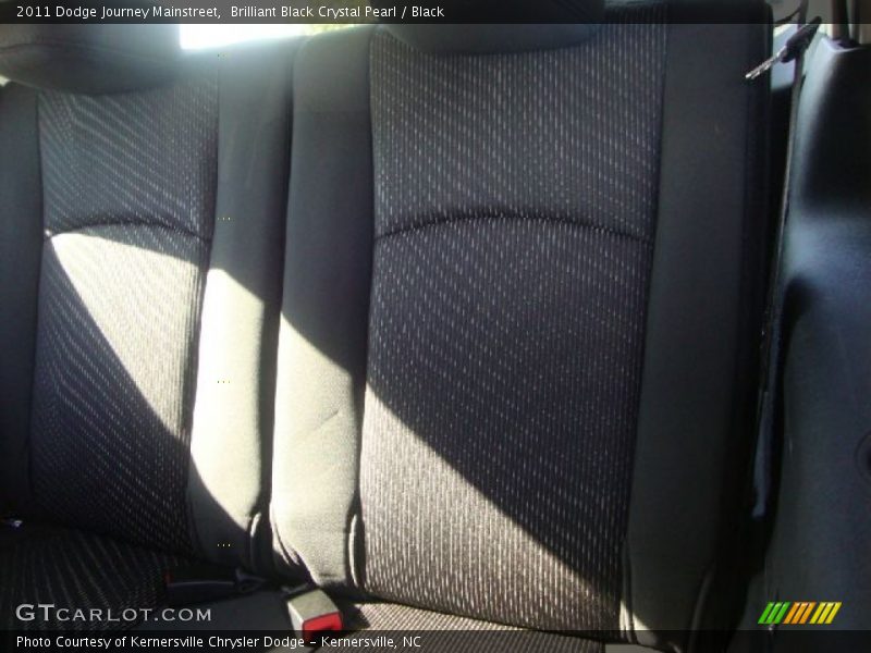 Brilliant Black Crystal Pearl / Black 2011 Dodge Journey Mainstreet