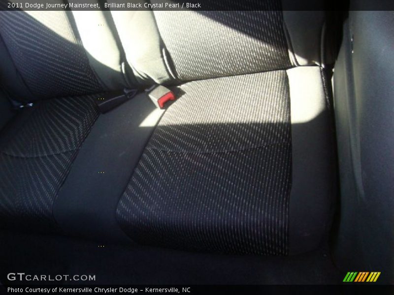Brilliant Black Crystal Pearl / Black 2011 Dodge Journey Mainstreet