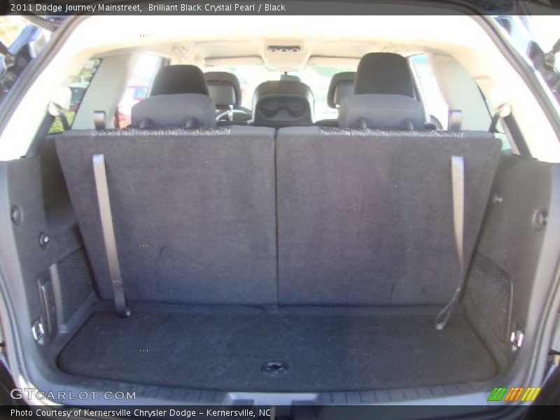 Brilliant Black Crystal Pearl / Black 2011 Dodge Journey Mainstreet