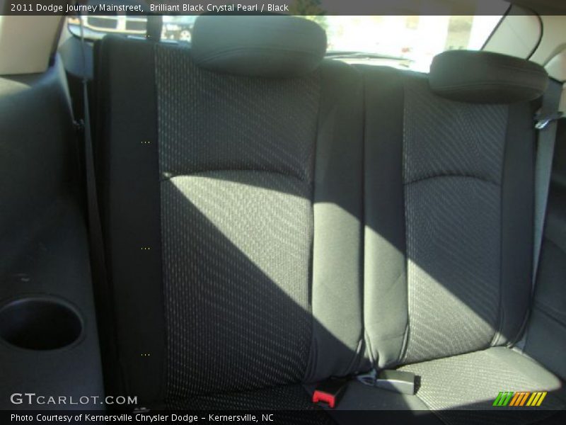 Brilliant Black Crystal Pearl / Black 2011 Dodge Journey Mainstreet