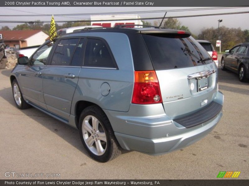 Clearwater Blue Pearlcoat / Pastel Slate Gray 2008 Chrysler Pacifica Touring AWD