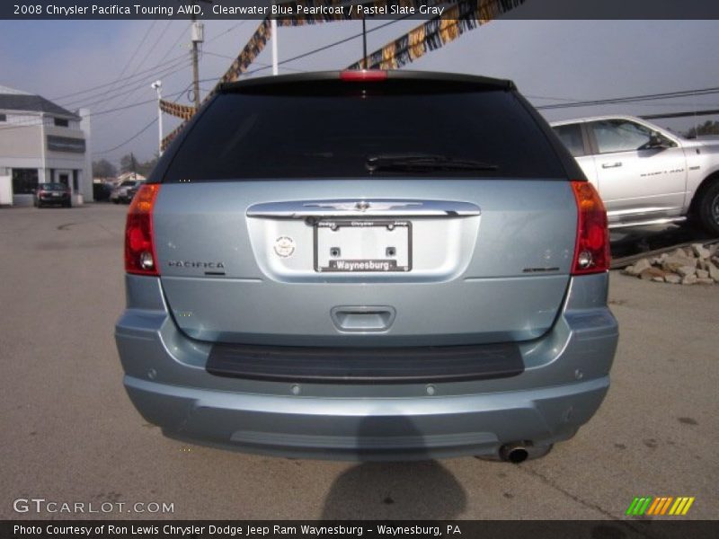 Clearwater Blue Pearlcoat / Pastel Slate Gray 2008 Chrysler Pacifica Touring AWD