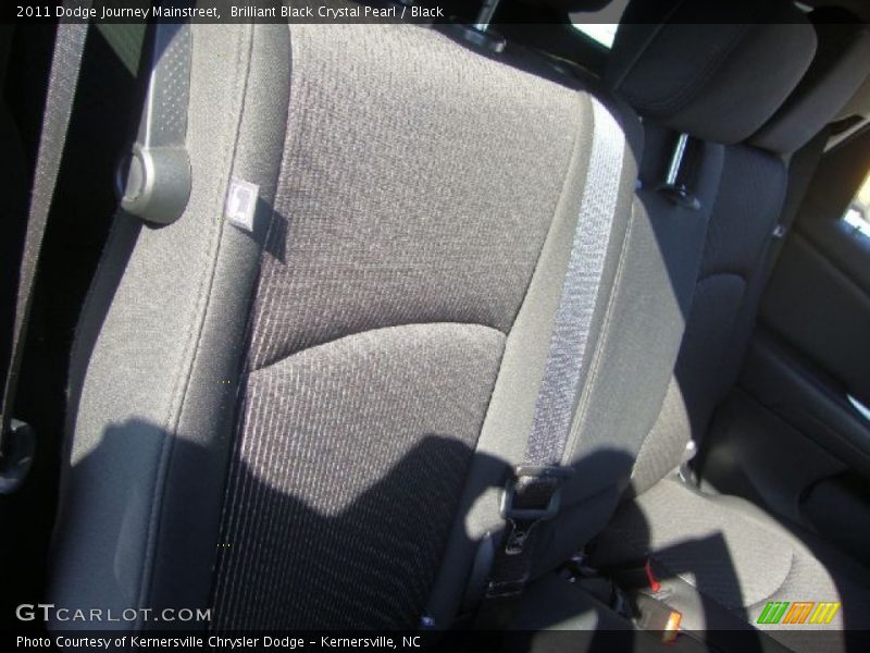 Brilliant Black Crystal Pearl / Black 2011 Dodge Journey Mainstreet