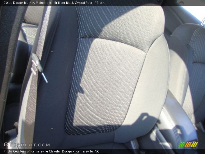 Brilliant Black Crystal Pearl / Black 2011 Dodge Journey Mainstreet
